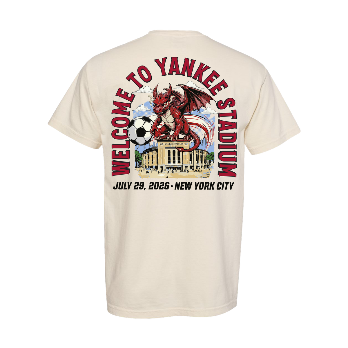 Wrexham Yankee Stadium 2026 Tee