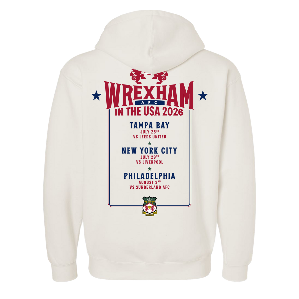 Wrexham in the USA 2026 Hoodie