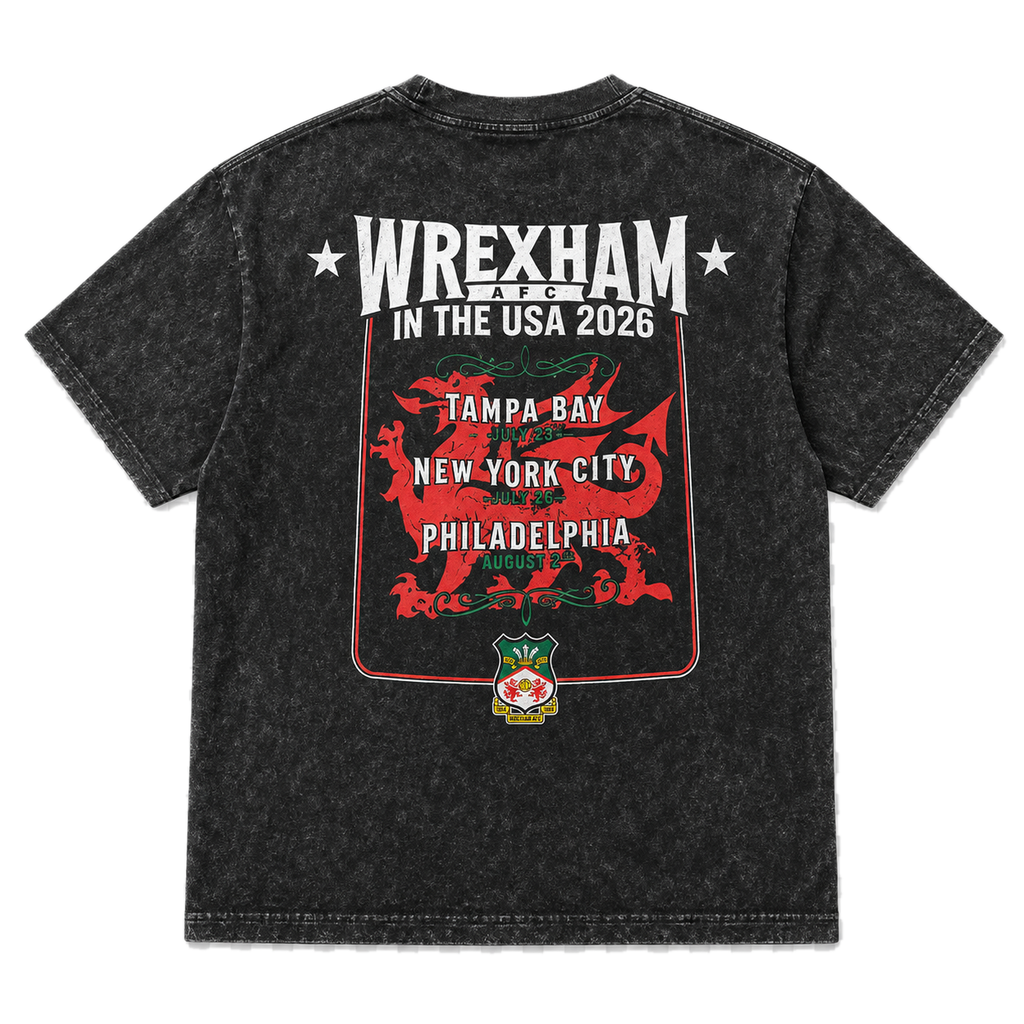 Wrexham in the USA 2026 Tour Tee